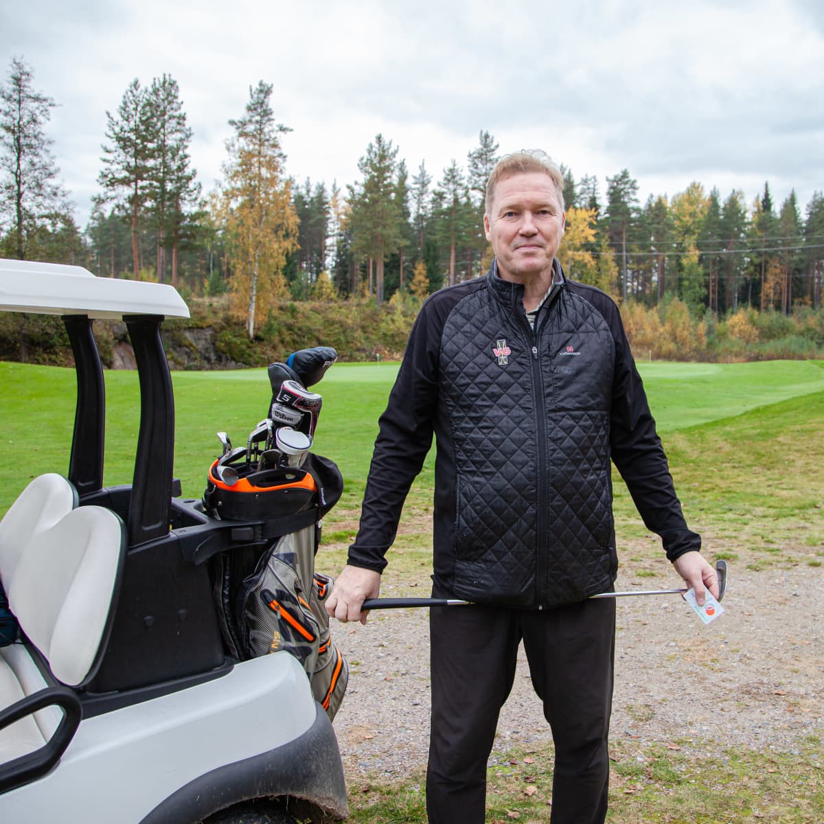 Viipuri Golf toimitusjohtaja Kari Kalin.