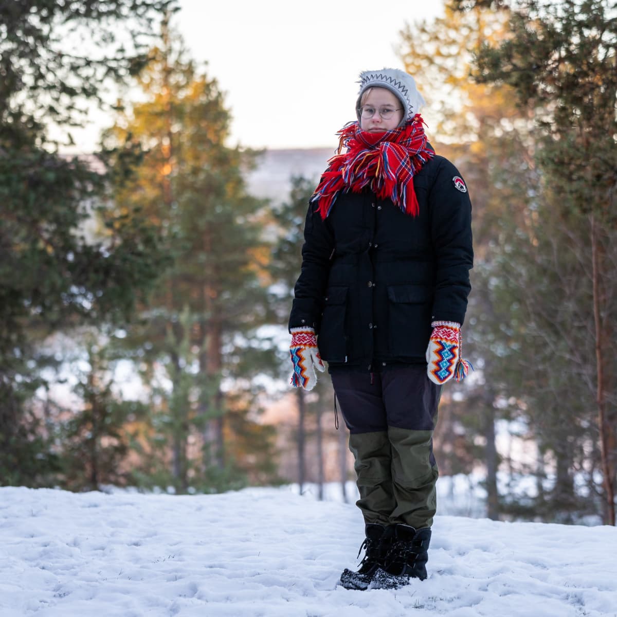 Saamelaiskäräjien nuorisoneuvoston puheenjohtaja Anni-Sofia Niittyvuopio.