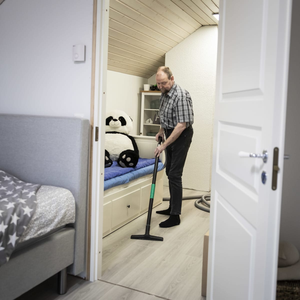Leo Sundvik imuroi.