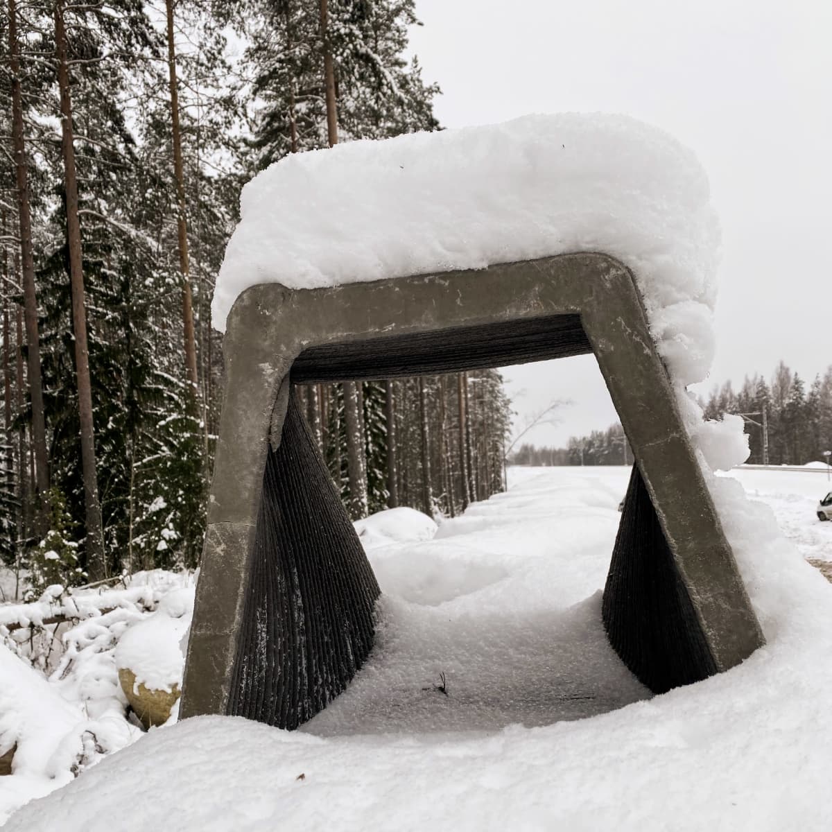 Lappeenrantaan rakennetaan meluvallia koulun taakse.