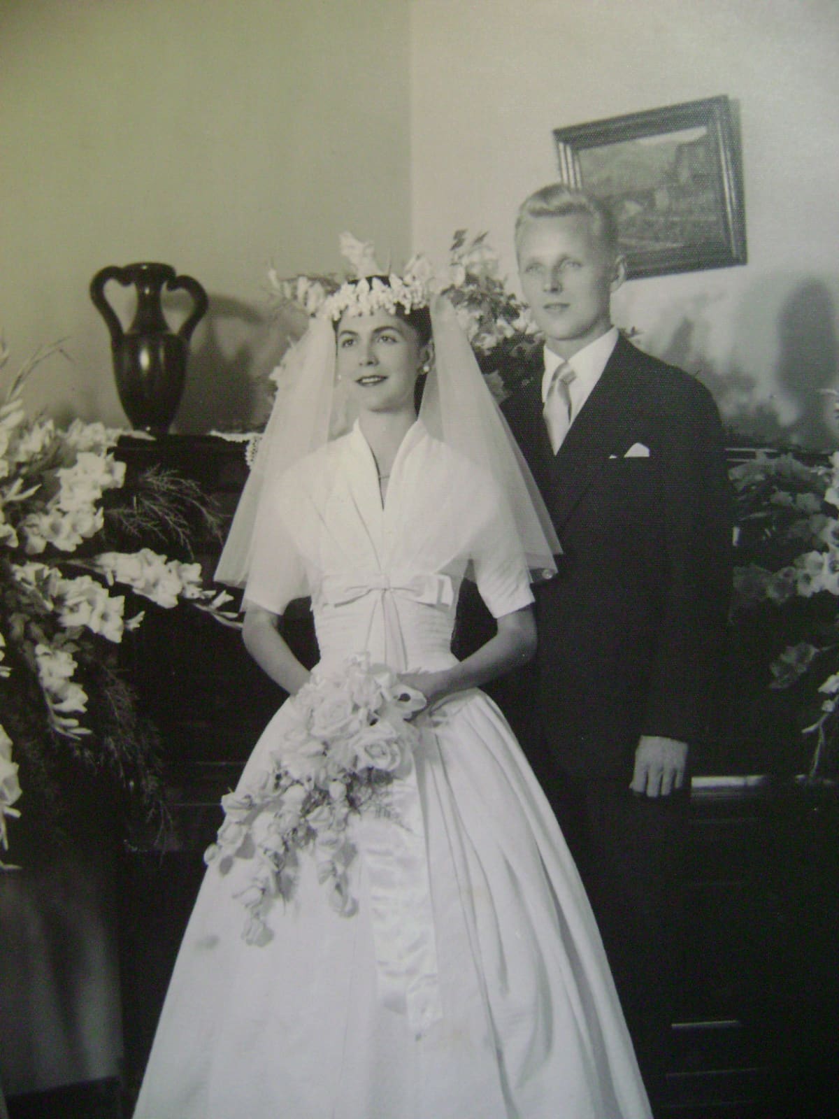Virgínia Celme Prado da Fonseca ja Arvo Majuri menivät naimisiin Belo Horizonten kaupungissa vuonna 1956.