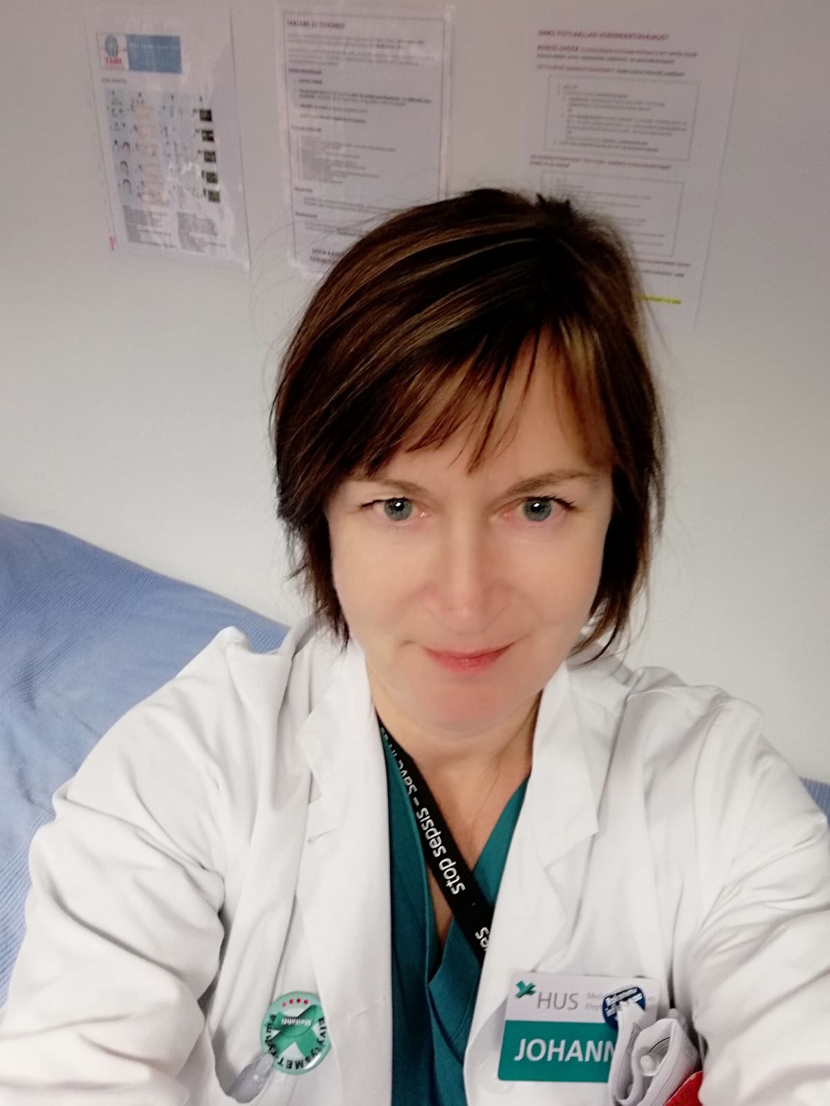HUSin erikoislääkäri Johanna Hästbacka