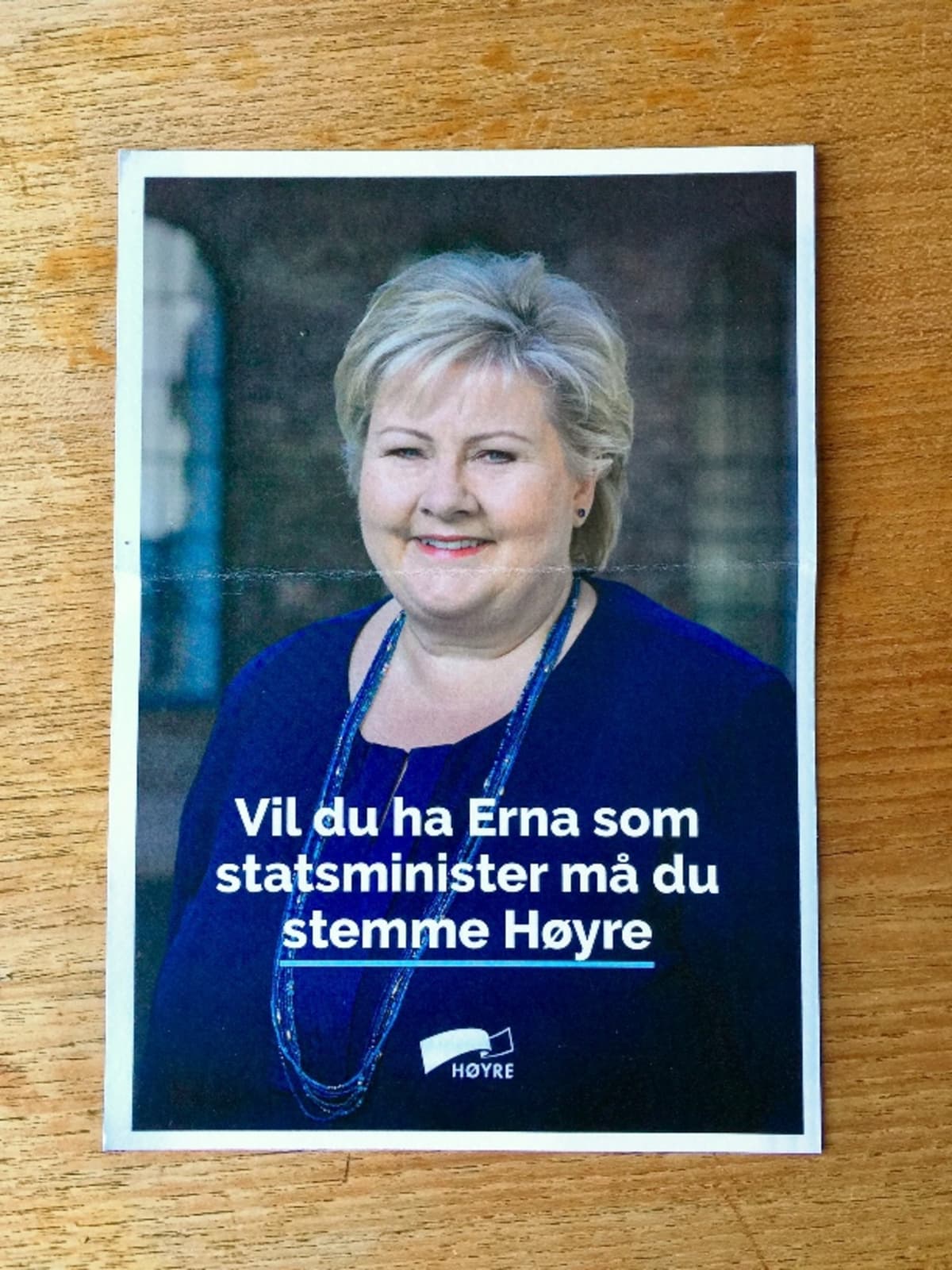 Norjan Høyren vaalilehtinen