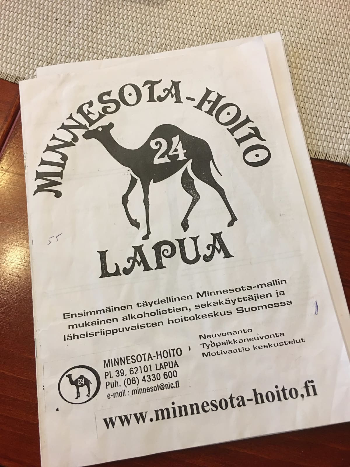 Minnesota-hoidon esite