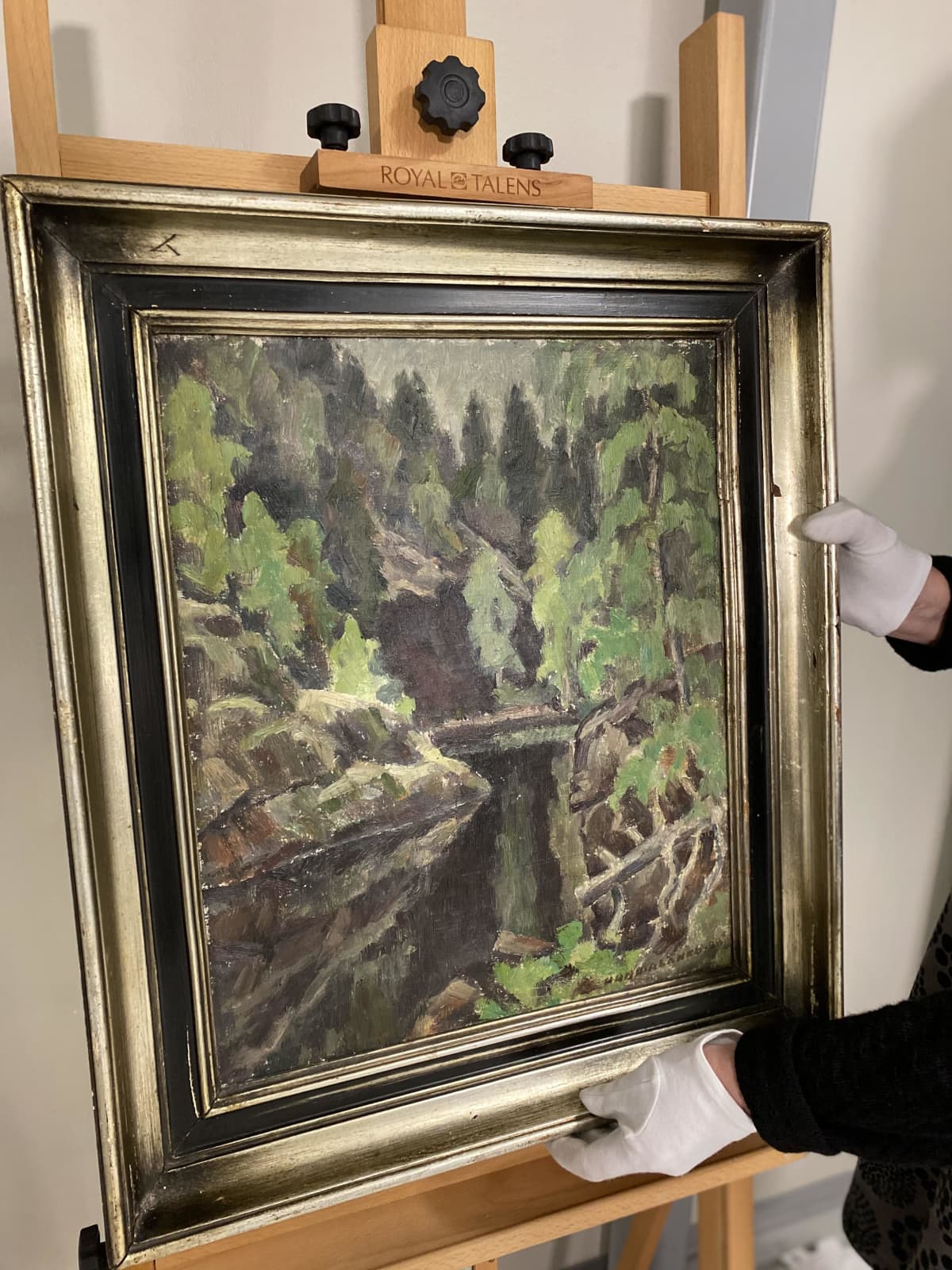 Uuno Alangon maisemamaalaus