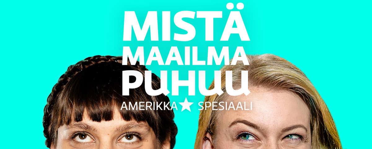 Jenny Matikainen ja Iida Tikka podcast-sarjan kuvassa.