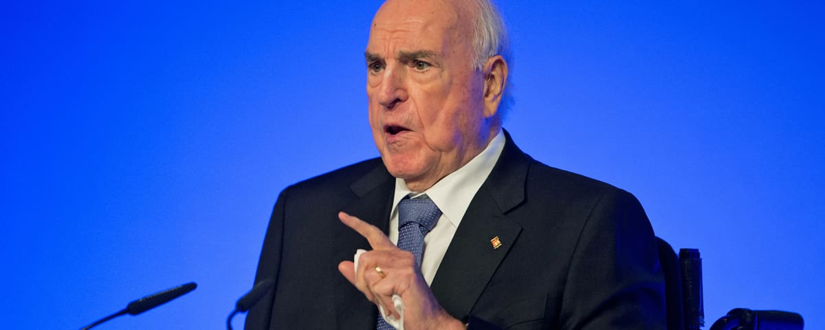 Helmut Kohl.