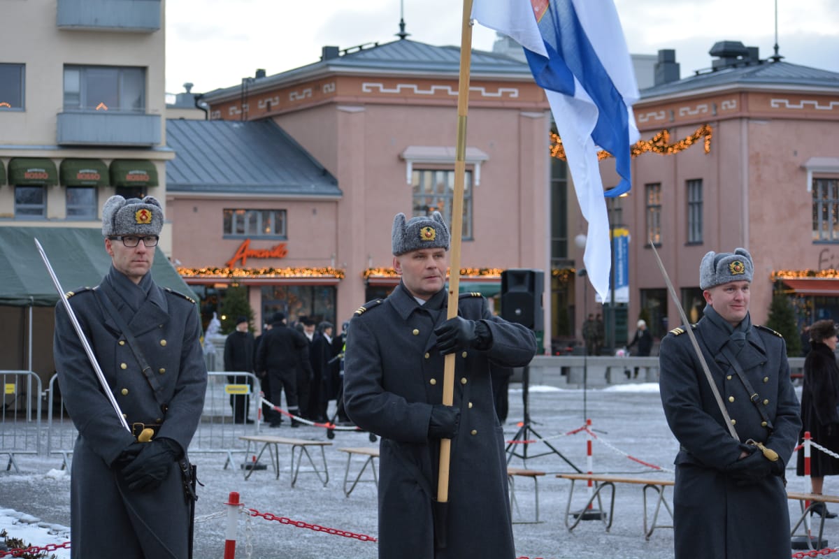 Военный парад в Финляндии парад, Финляндии, прошел, военный, честь, независимости, 101летия, Миккели , декабря, коллеги, dambiev, Военный, Оригинал, городе