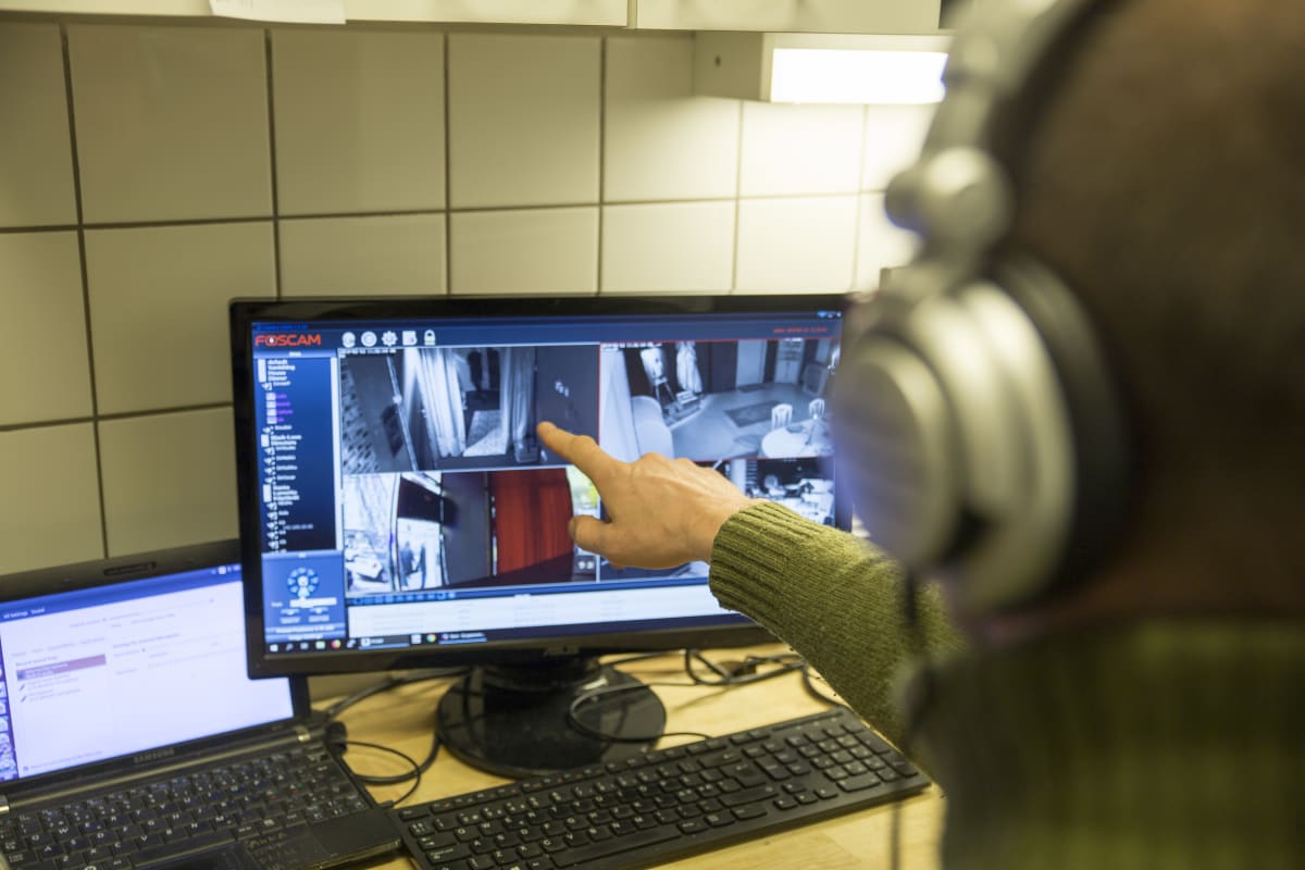 Pakohuoneiden kontrollihuone