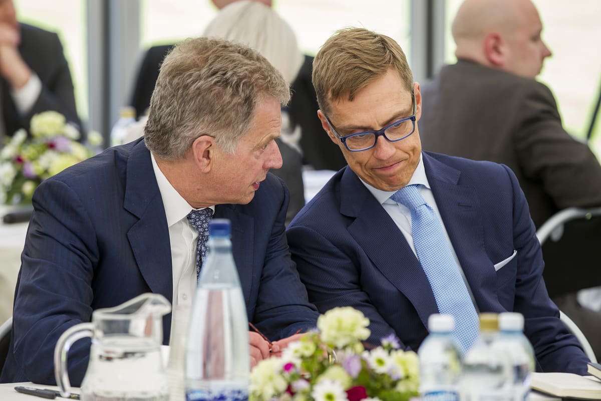 Sauli Niinistö ja Alexander Stubb