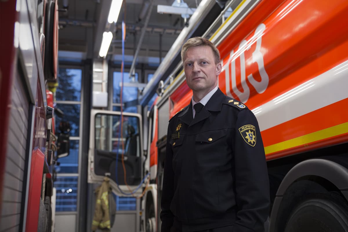 Veli-Pekka Ihamäki, pelastusjohtaja, Länsi-Uudenmaan pelastuslaitos.