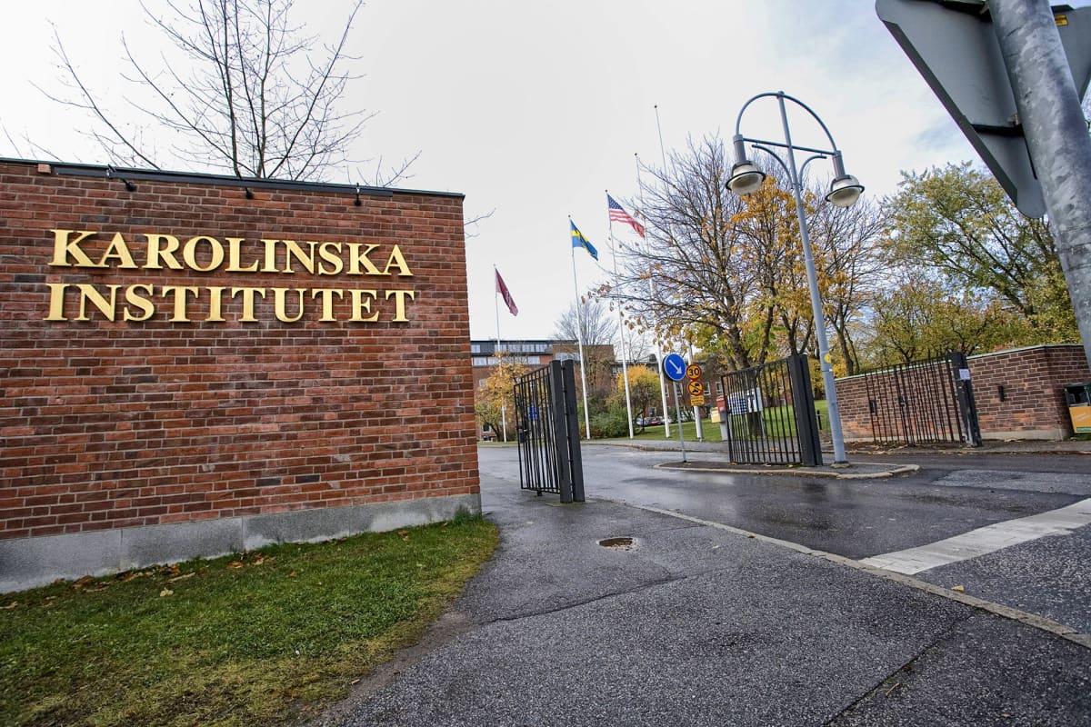 Karolinska institutet, sisäänkäynti.
