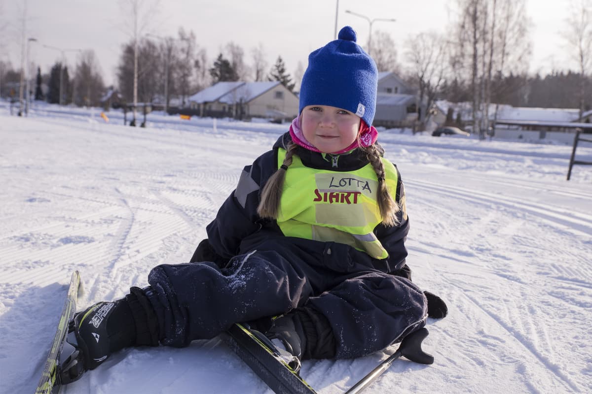 Hiihtokoulu.