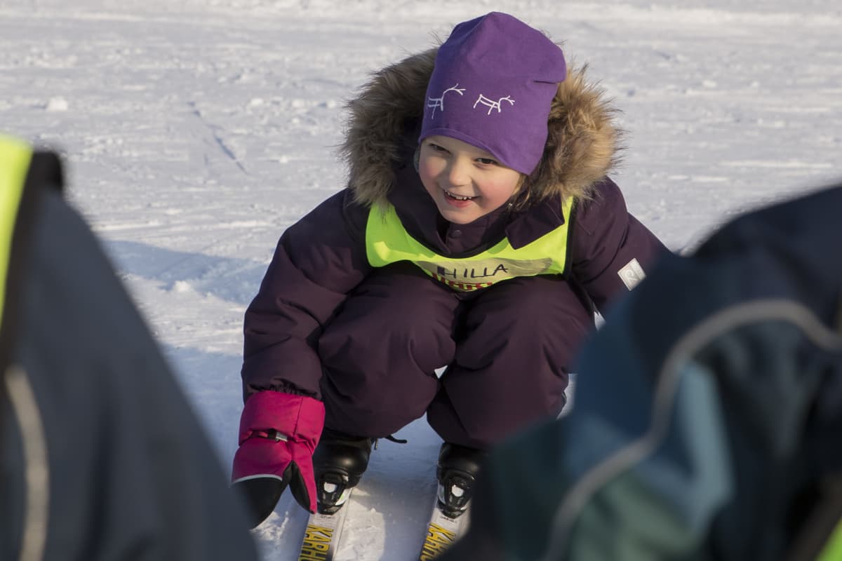 Hiihtokoulu.