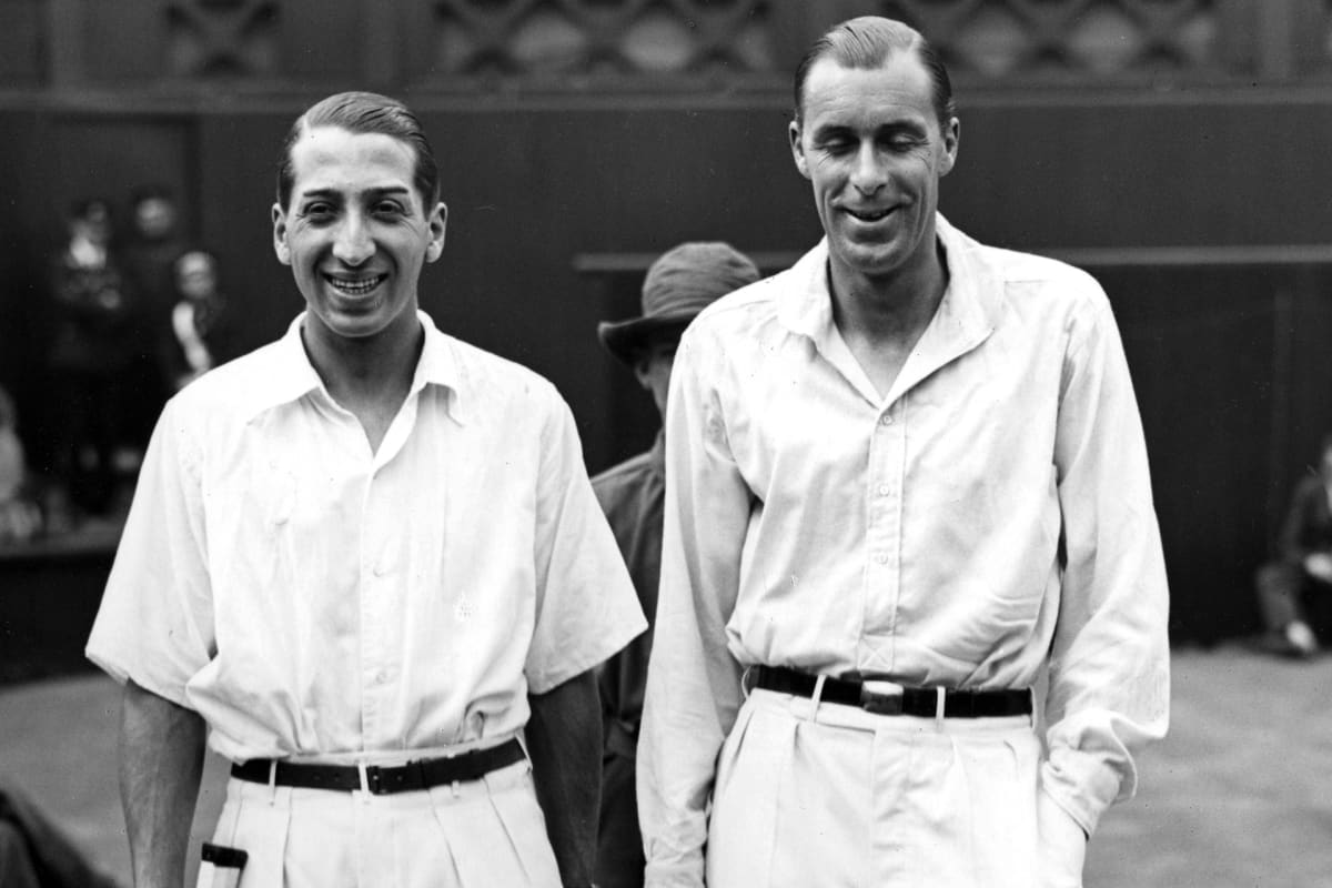 William Deeds ja René Lacoste