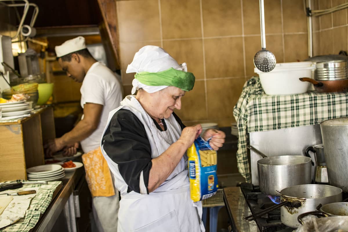 Paola Fazi Trattoria Der Pallarossa.