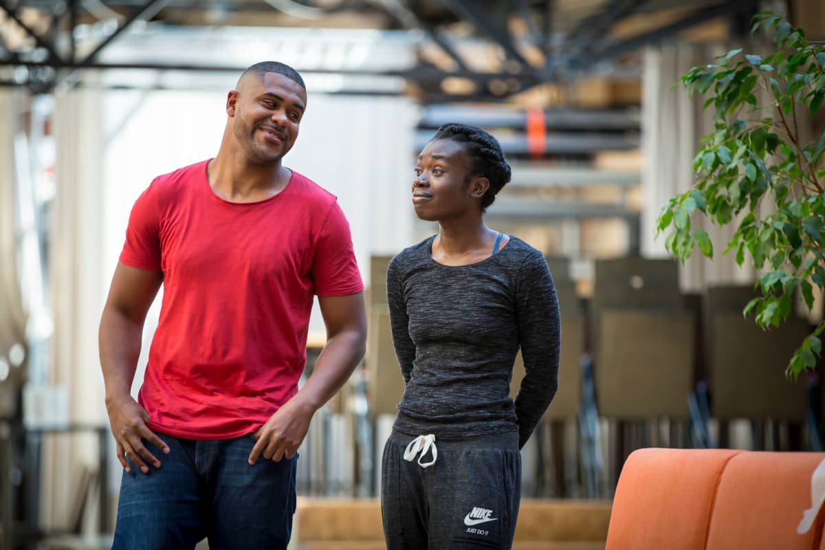 Chike Ohanwe ja Diana Tenkorang