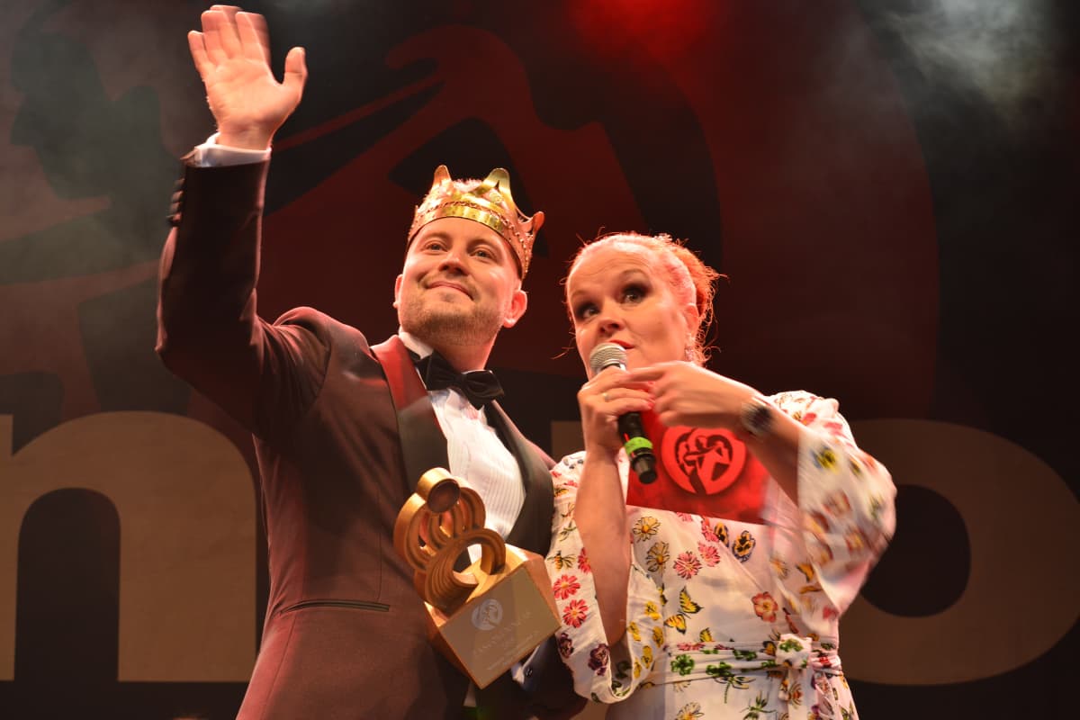 Tangokuningas 2018 Jarno Kokko ja Piia Koriseva