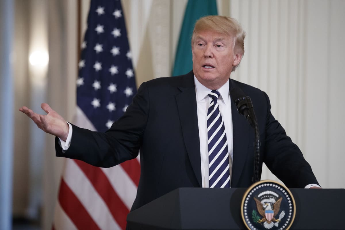 Yhdysvaltain presidentti Donal Trump