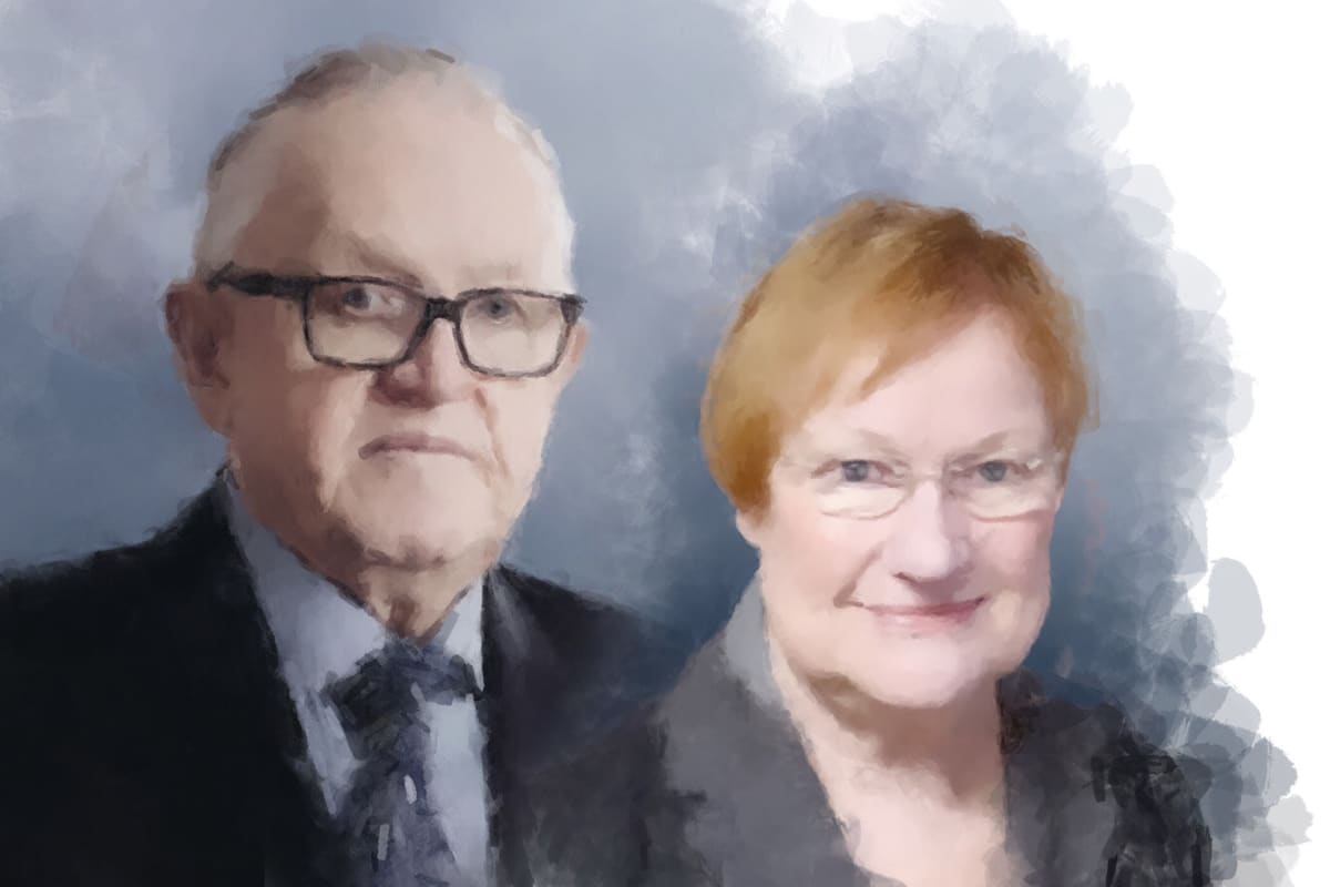 Martti Ahtisaari ja Tarja Halonen