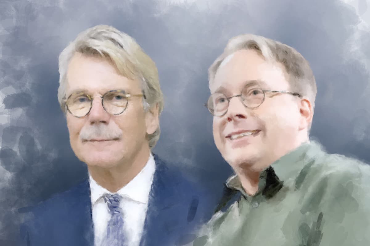 Björn Wahlroos ja Linus Torvalds
