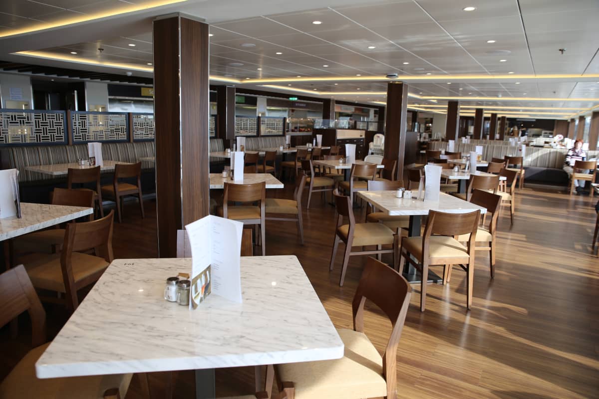 MSC Meraviglian ravintola.