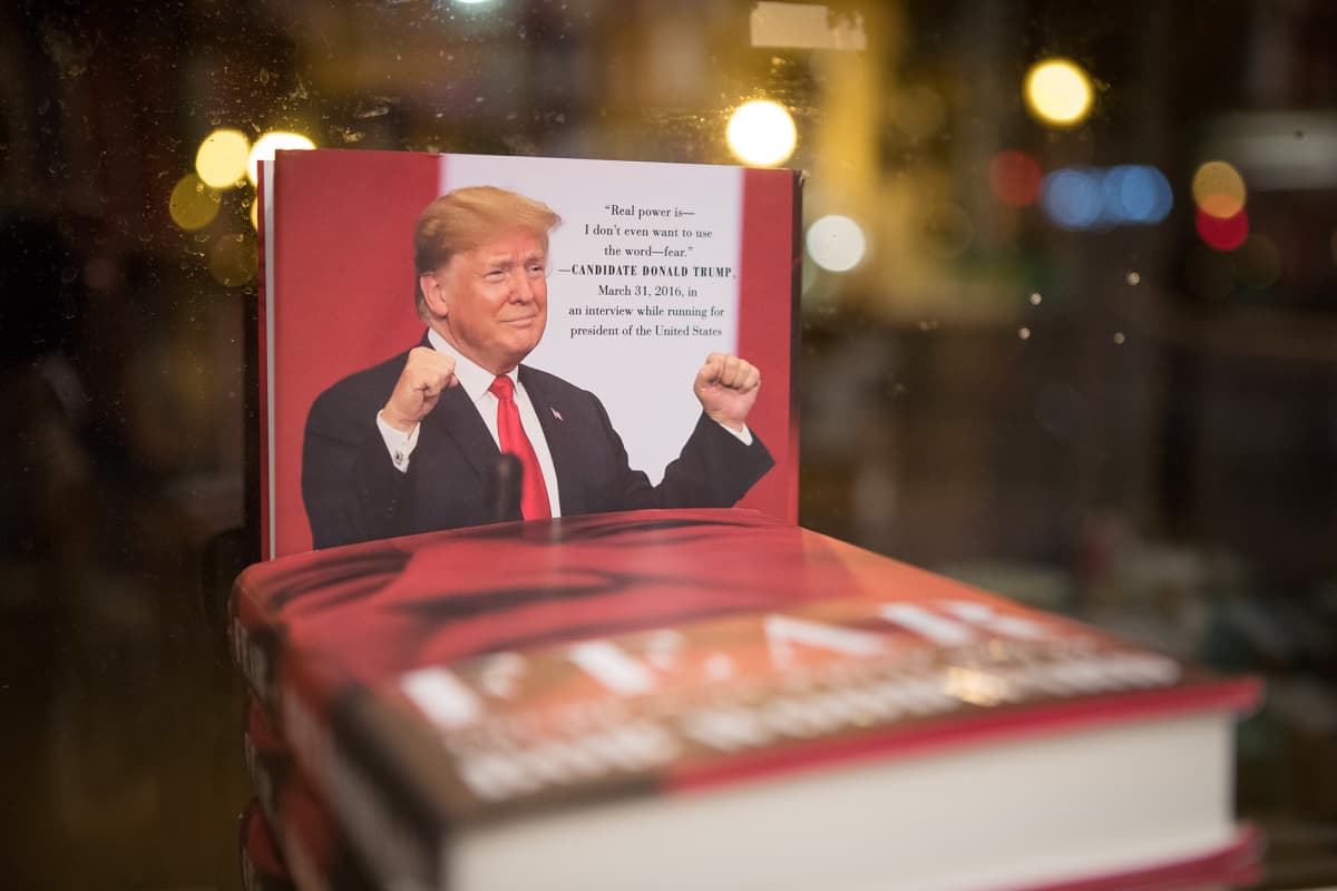 Fear-niminen paljastuskirja kertoo Trumpin hallinnosta.