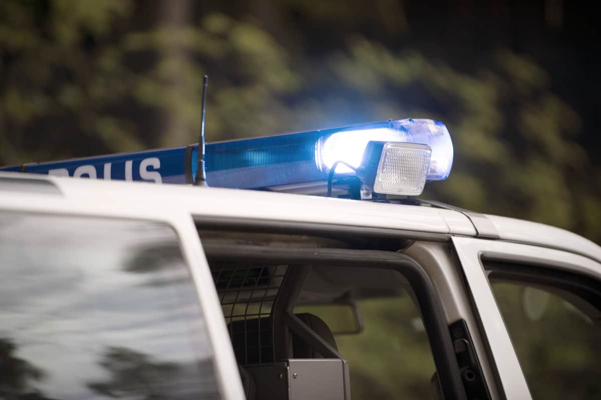 Poliisiauto.