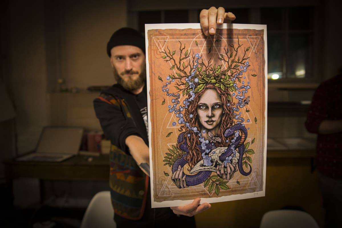Tuomas Valtanen, okkulttinen maalaus