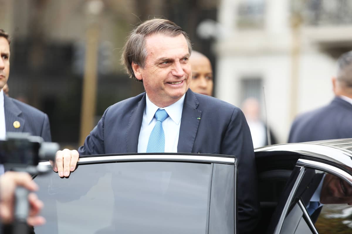 Brasilian presidentti Jair Bolsonaro.