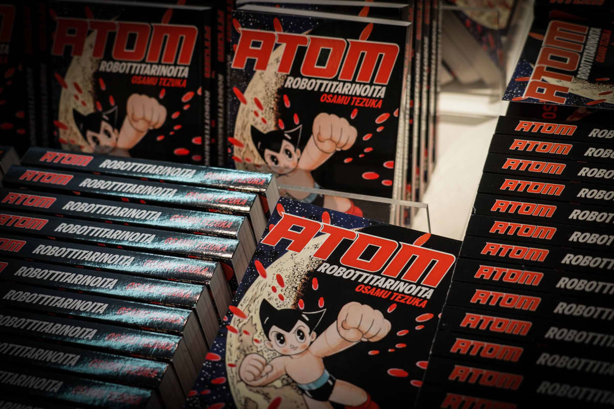 Robottitarinoita, manga, Tampereen taidemuseo