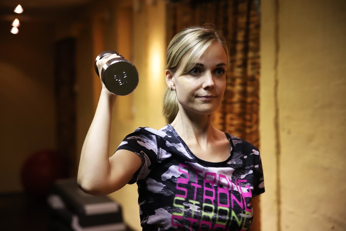 fitnessmittari kuvitus