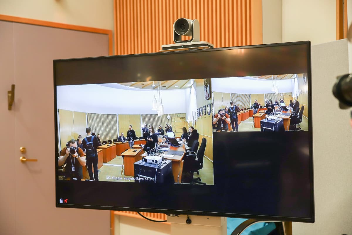 Pohjois-Savon käräjäoikeus videoyhteys sairaalaan
