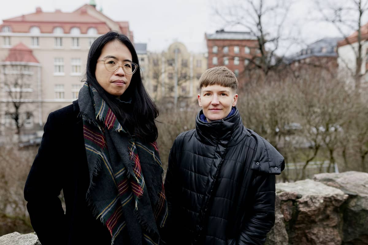 Christina Li ja Pilvi Takala
