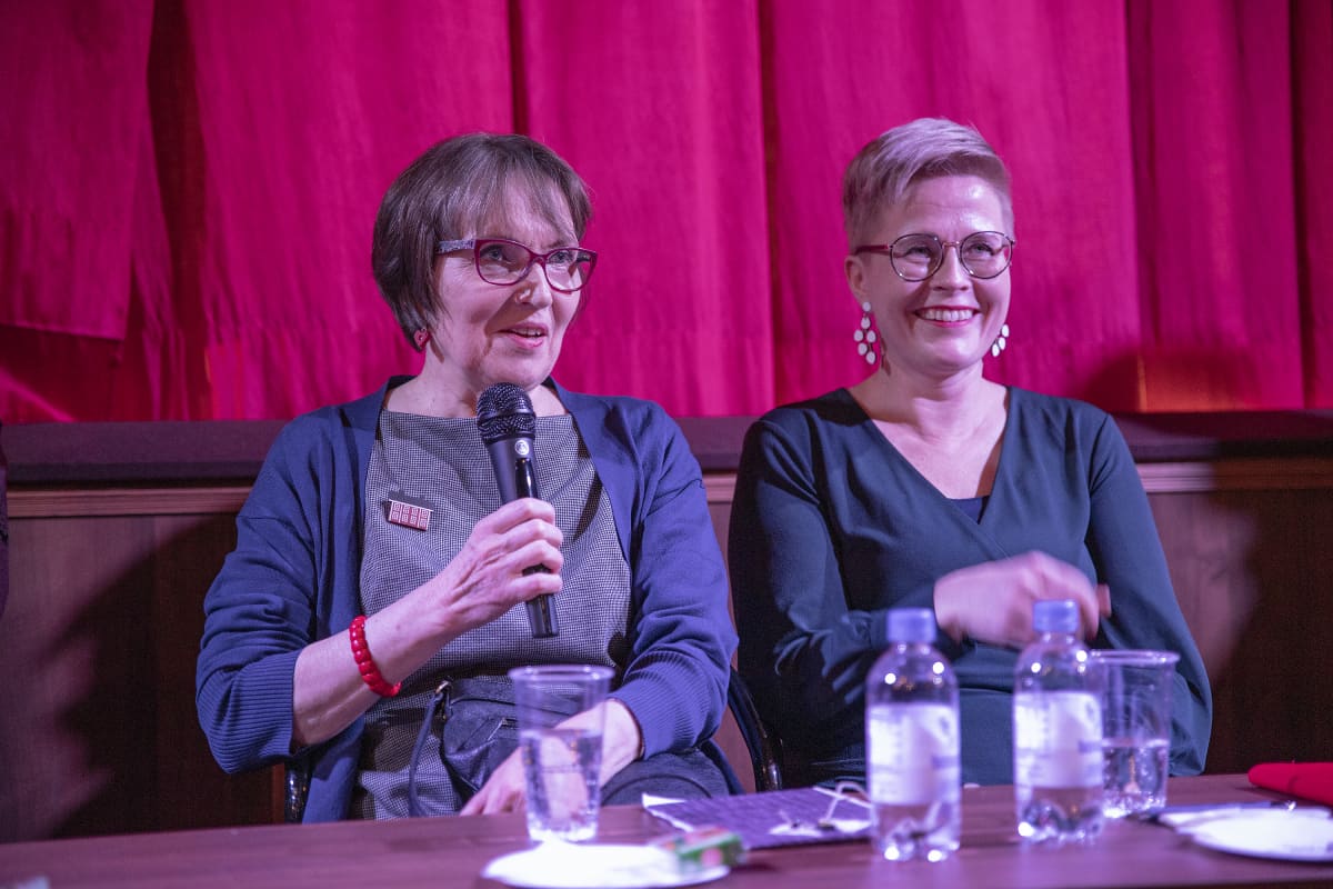 Helena Jouppila ja Sanna Wallenius