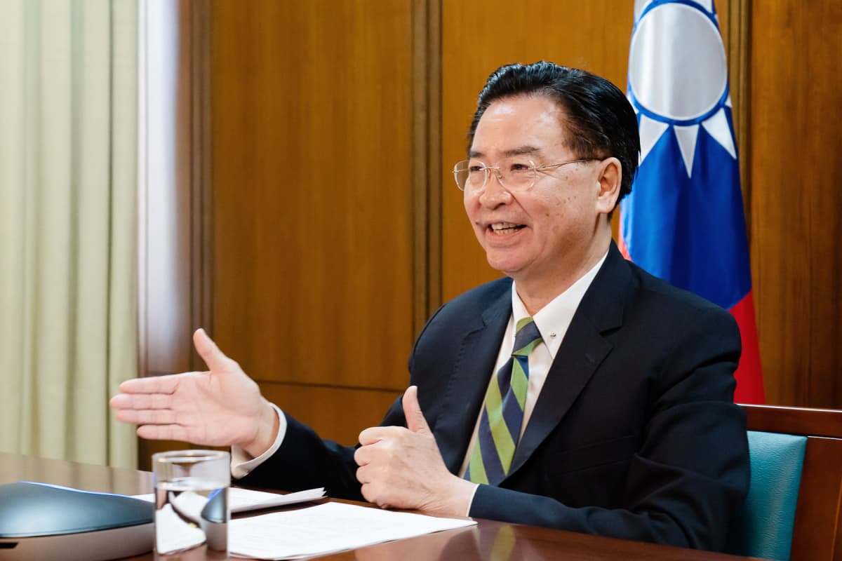 Taiwanin ulkoministeri Jaushieh Joseph Wu.