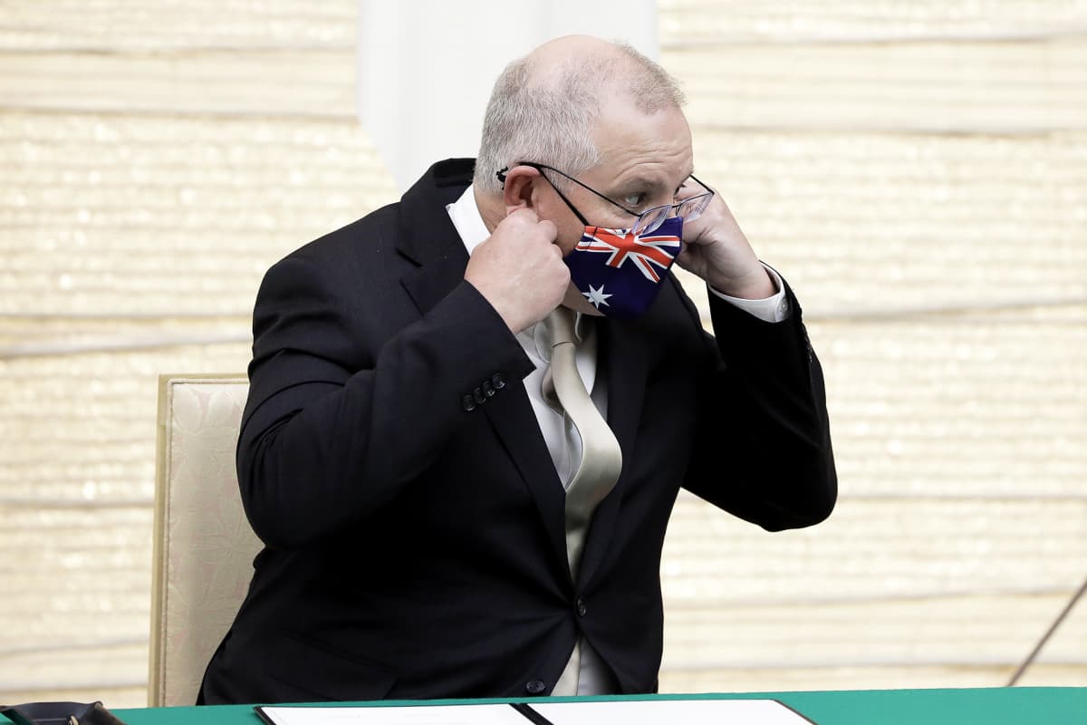 Australian pääministeri Scott Morrison