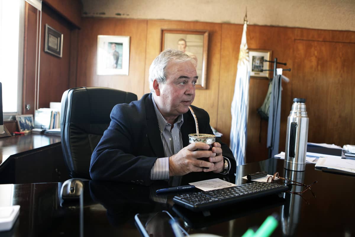 Uruguayn liikenneministeri Luis Heber