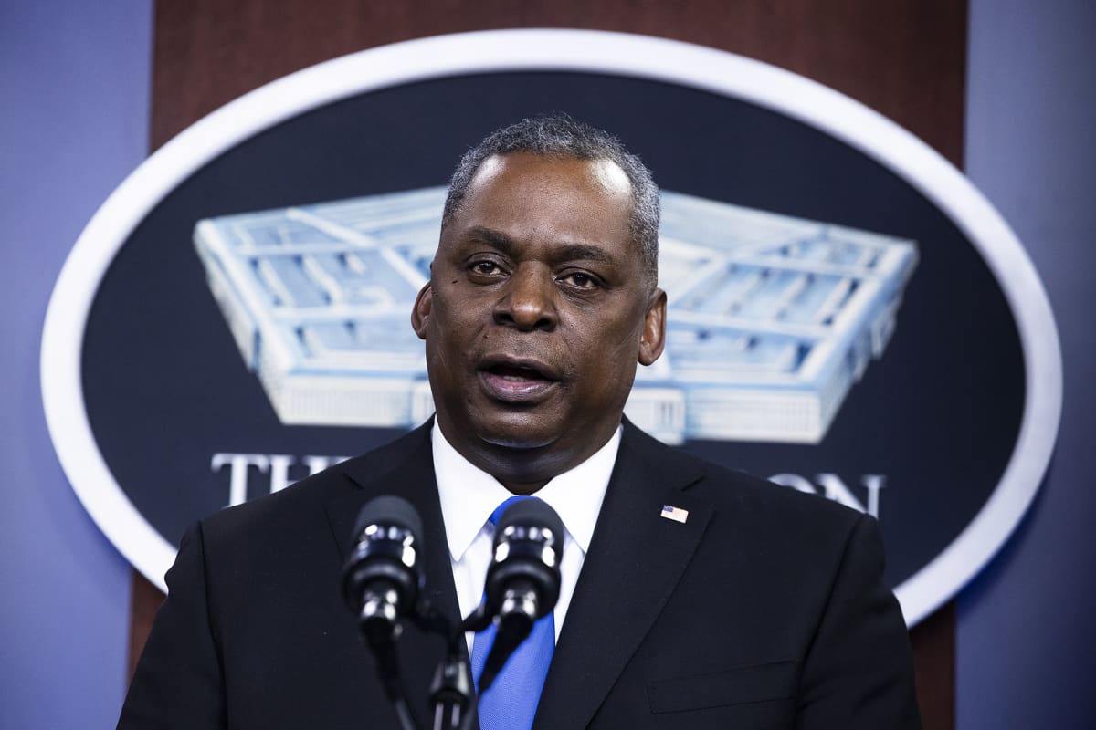 Yhdysvaltain puolustusministeri Lloyd Austin.