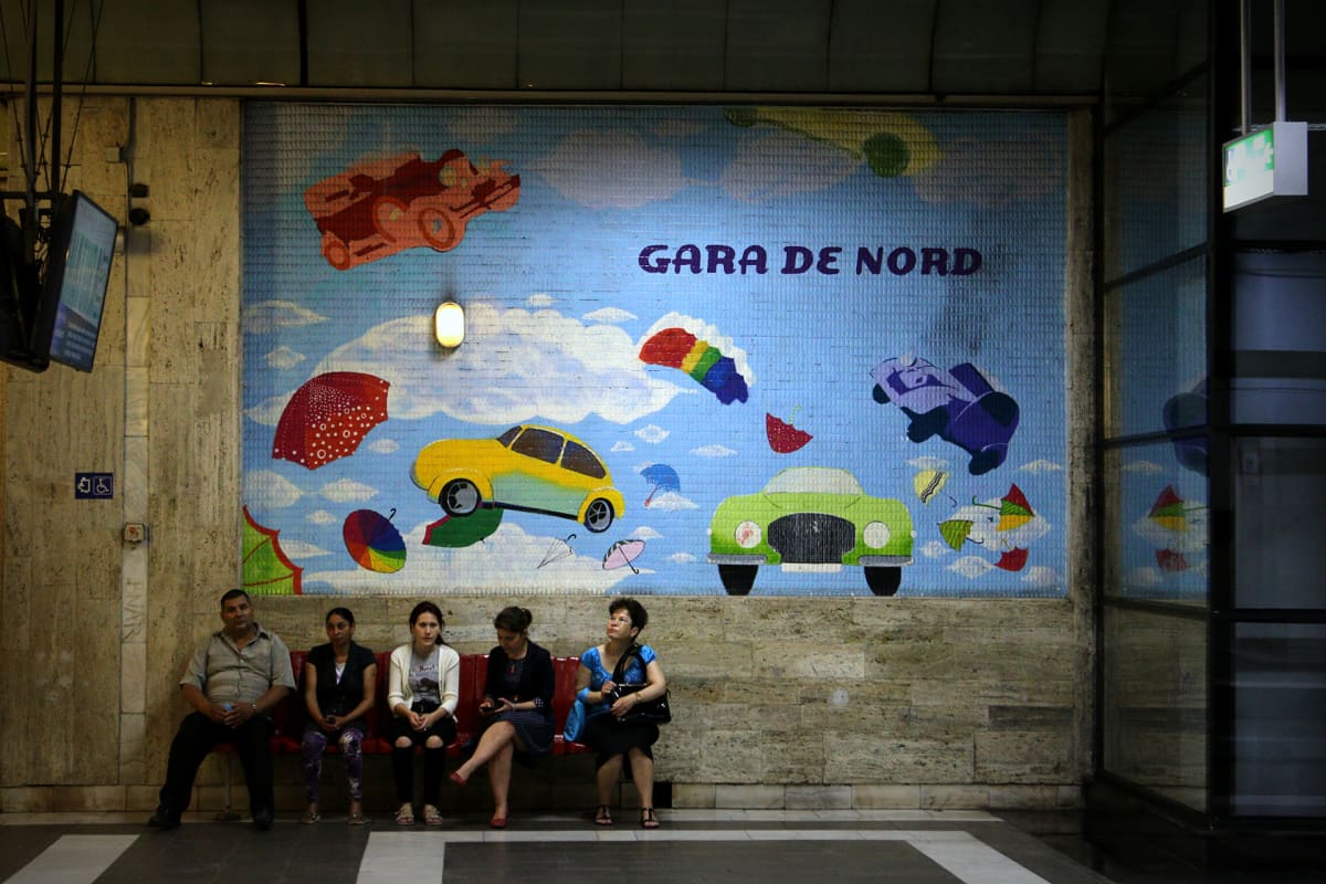 Metroasema, Bukarest.