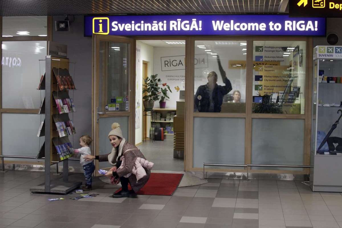 Riian lentokenttä.