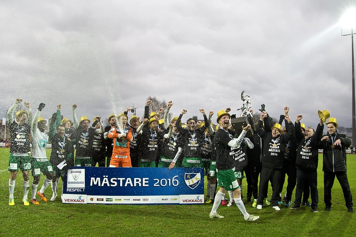 IFK Mariehamn juhlii mestaruutta