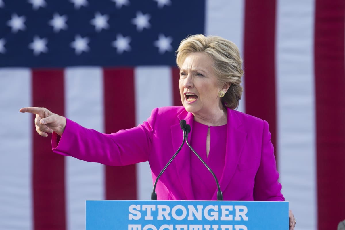 Hillary Clinton Pohjois-Carolinassa 3. marraskuuta.