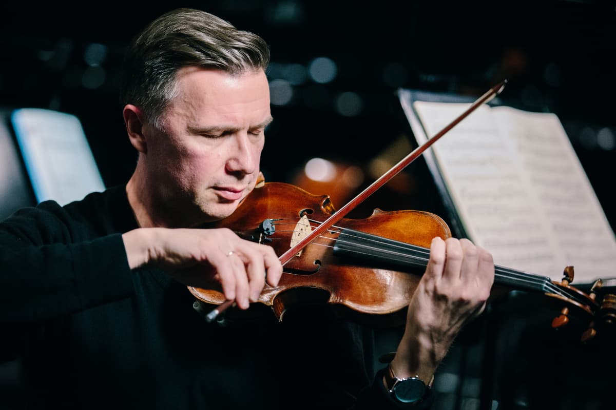 Johannes Latvala, 3. konserttimestari, Kansallisoopperan orkesteri.