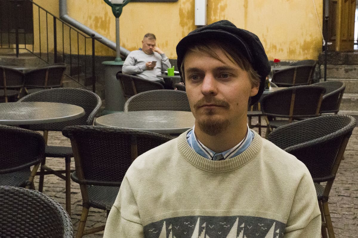 Helsingin yliopiston kolmannen vuoden opiskelija Joel Lindqvist