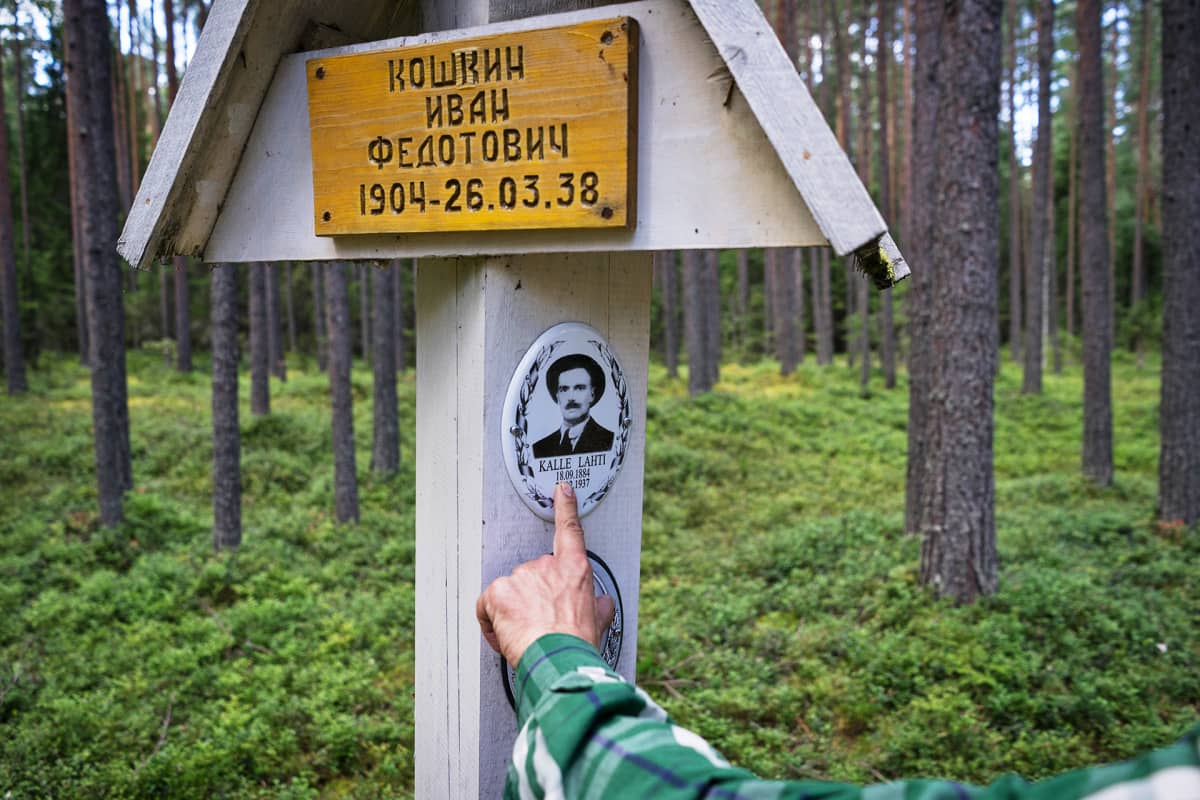 Kalle Lahden muistoristi.