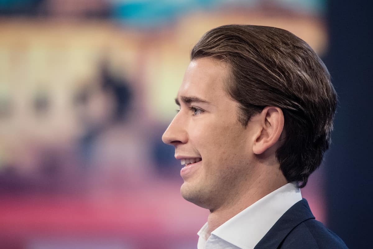 Sebastian Kurz nousi Itävallan ulkoministeriksi 27-vuotiaana.