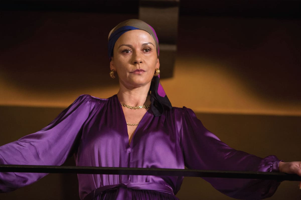 Näyttelijä Catherine Zeta-Jones.