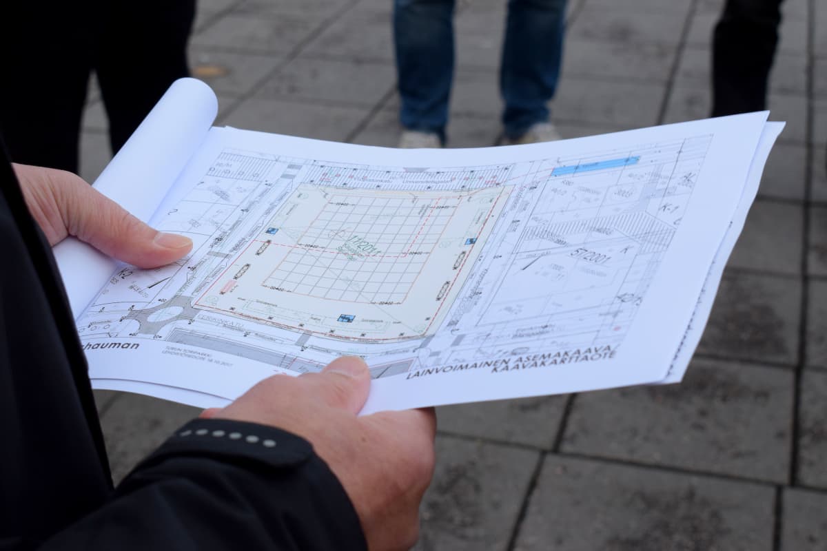 asemakaava tulevasta toriparkista