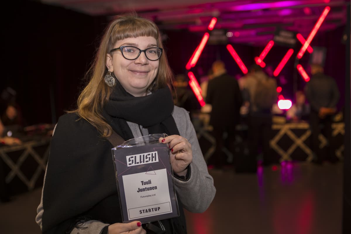 Tuuli Juntunen on menossa ensimmäistä kertaa Slush-tapahtumaan.